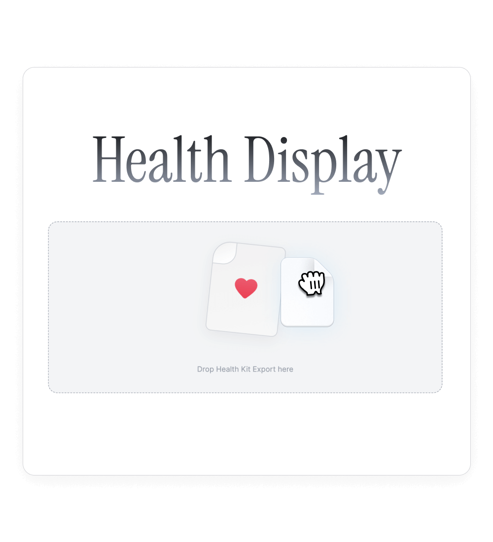 Health Display Project